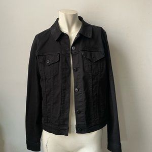 Black Denim Levi’s Jacket Women's Medium
